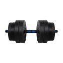 Hantle bitumiczne regulowane z łącznikiem 2x20kg, REBEL ACTIVE