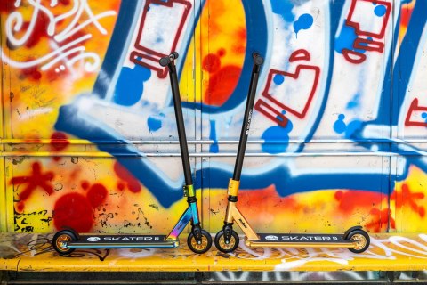 Hulajnoga wyczynowa REBEL SKATER PRO NEON Hulajnoga wyczynowa REBEL SKATER PRO NEON
