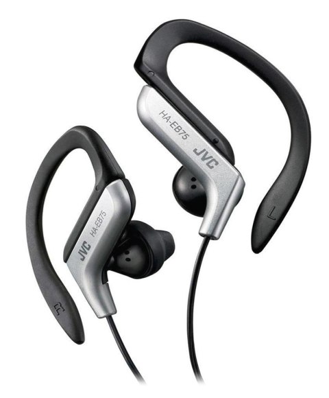 JVC HE-EB75 Słuchawki sportowe za ucho srebrne JVC HE-EB75 Słuchawki sportowe za ucho srebrne