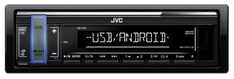 JVC KDX-161 Radio samochodowe USB JVC KDX-161 Radio samochodowe USB
