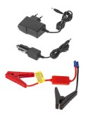 Jump starter - power bank, urządzenie rozruchowe z kablami w zestawie
