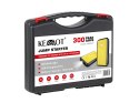 Jump starter - power bank, urządzenie rozruchowe z kablami w zestawie