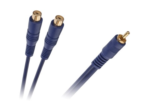 Kabel 1 x RCA wtyk - 2 gniazda RCA 0.2m Kabel 1 x RCA wtyk - 2 gniazda RCA 0.2m