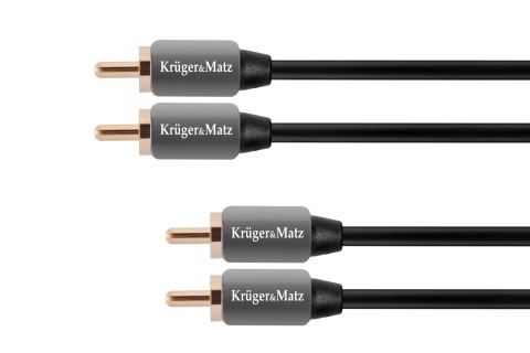 Kabel 2RCA-2RCA 0.5m Kruger&Matz Kabel 2RCA-2RCA 0.5m Kruger&Matz