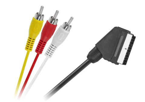 Kabel EURO - 3 x RCA 3m Kabel EURO - 3 x RCA 3m