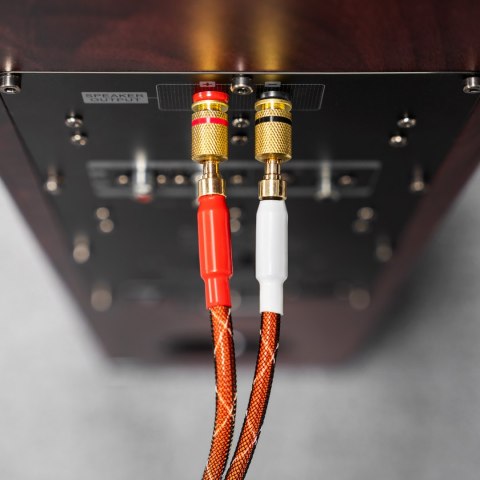 Kabel głośnikowy 5.0 m Kruger&Matz (wtyki banan) Kabel głośnikowy 5.0 m Kruger&Matz (wtyki banan)