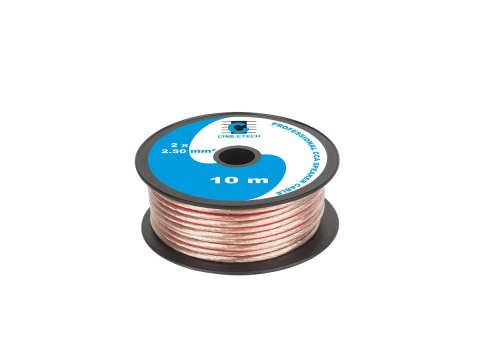 Kabel głośnikowy CCA 2.5mm 10M Kabel głośnikowy CCA 2.5mm 10M