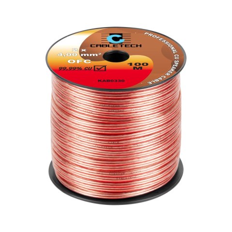 Kabel głośnikowy OFC 4mm Kabel głośnikowy OFC 4mm