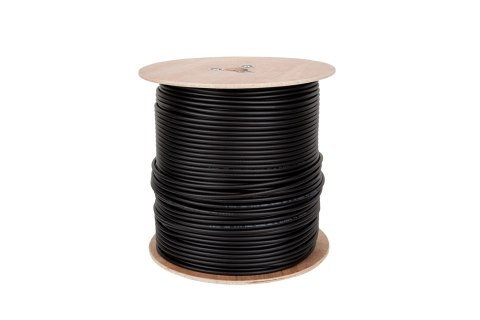Kabel koncentryczny F690 BV+ŻEL CZARNY 305m Kabel koncentryczny F690 BV+ŻEL CZARNY 305m