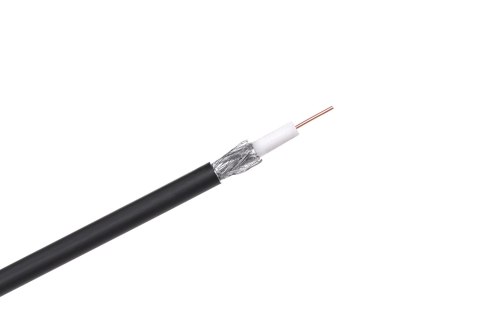 Kabel koncentryczny F690 BV+ŻEL CZARNY 305m Kabel koncentryczny F690 BV+ŻEL CZARNY 305m