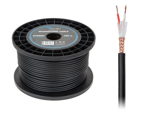 Kabel mikrofonowy AZUSA stereo 6mm profesjonalny Kabel mikrofonowy AZUSA stereo 6mm profesjonalny