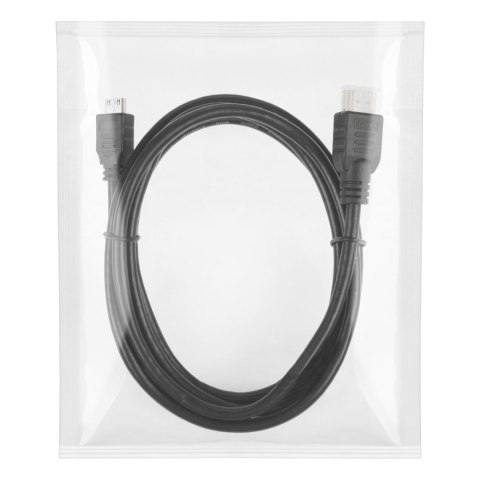 Kabel połączeniowy HDMI - HDMI 1.5m 4K 2.0V Kabel połączeniowy HDMI - HDMI 1.5m 4K 2.0V