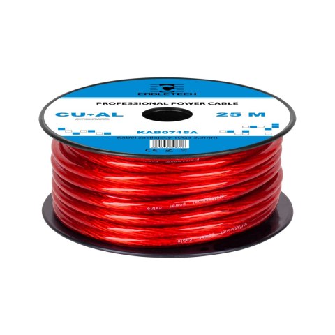 Kabel samochodowy 10Ga OD5.5mm CU+AL 25m Kabel samochodowy 10Ga OD5.5mm CU+AL 25m