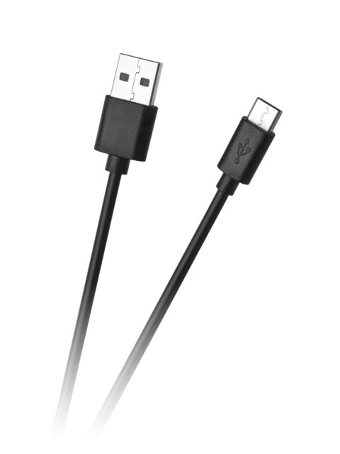 Kabel USB - USB typu C 1m Czarny Kabel USB - USB typu C 1m Czarny