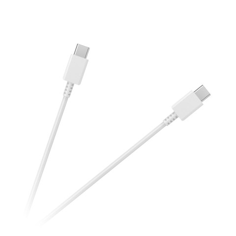 Kabel USB typu C - USB typu C 100 cm biały Kabel USB typu C - USB typu C 100 cm biały