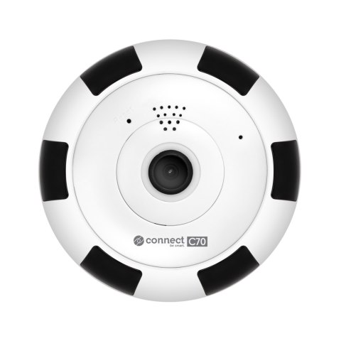Kamera Wi-Fi wewnętrzna Kruger&Matz Connect C70 Tuya FishEye Kamera Wi-Fi wewnętrzna Kruger&Matz Connect C70 Tuya FishEye