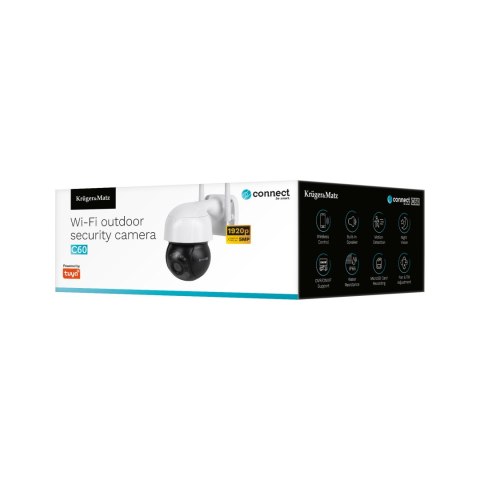 Kamera Wi-Fi zewnętrzna Kruger&Matz Connect C60 Tuya Kamera Wi-Fi zewnętrzna Kruger&Matz Connect C60 Tuya