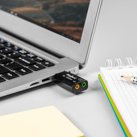 Karta dźwiękowa USB 5.1 Rebel Karta dźwiękowa USB 5.1 Rebel