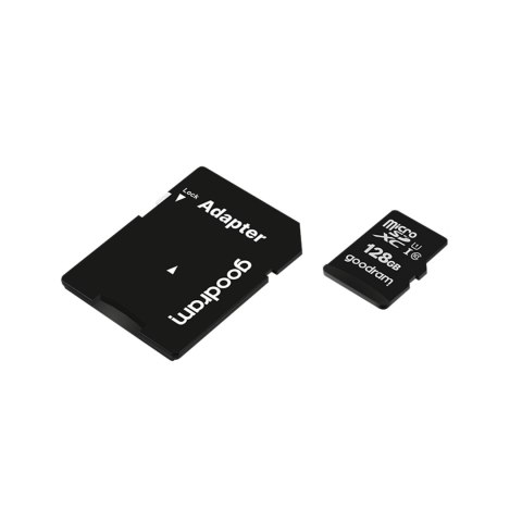 Karta pamięci microSD 128GB UHS-I Goodram z adapterem Karta pamięci microSD 128GB UHS-I Goodram z adapterem