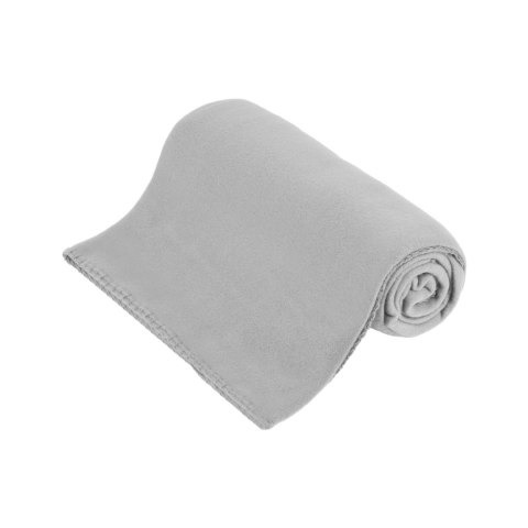 Koc polarowy 130x150 cm TEESA - szary Koc polarowy 130x150 cm TEESA - szary
