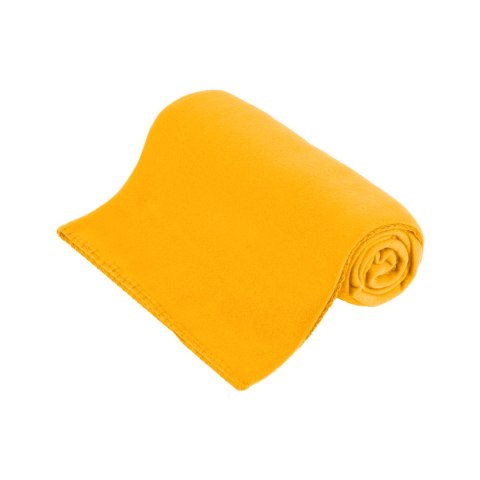 Koc polarowy 130x150 cm TEESA - żółty Koc polarowy 130x150 cm TEESA - żółty