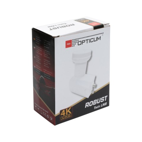 Konwerter OPTICUM TWIN RED ROBUST 0,1 db Konwerter OPTICUM TWIN RED ROBUST 0,1 db