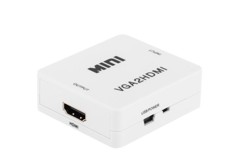 Konwerter sygnału gniazdo VGA - gniazdo HDMI Konwerter sygnału gniazdo VGA - gniazdo HDMI