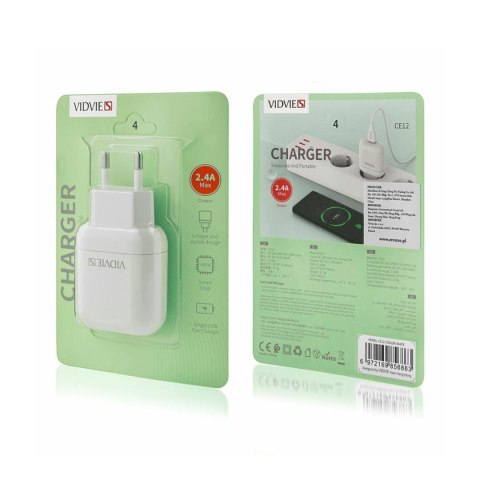 Ładowarka sieciowa USB 2400 mA Ładowarka sieciowa USB 2400 mA