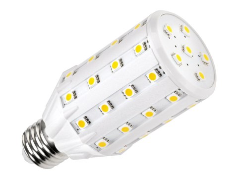 Lampa LED (46 SMD 5050) walec- 8,5W E27 3000K, 230 V Lampa LED (46 SMD 5050) walec- 8,5W E27 3000K, 230 V