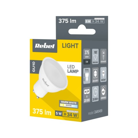 Lampa LED 5W GU10 , 3000K, 230V Lampa LED 5W GU10 , 3000K, 230V