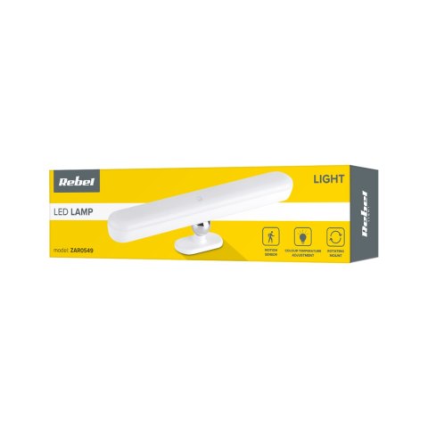 Lampa LED akumulatorowa obrotowa z sensorem ruchu , 5V/1,5W Lampa LED akumulatorowa obrotowa z sensorem ruchu , 5V/1,5W