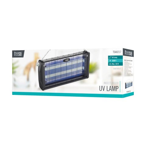 Lampa owadobójcza TEESA rażąca 36W(2x18W) Lampa owadobójcza TEESA rażąca 36W(2x18W)