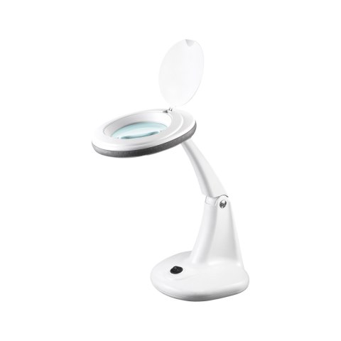 Lampa z lupą na stół 5D 6W Rebel , 6500K Lampa z lupą na stół 5D 6W Rebel , 6500K