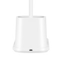 Lampka LED na biurko z ładowarką indukcyjną (biała)
