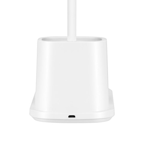 Lampka LED na biurko z ładowarką indukcyjną (biała) Lampka LED na biurko z ładowarką indukcyjną (biała)