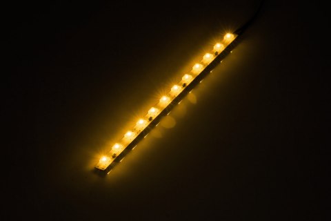 Listwa LED FLUX 24cm ŻÓŁTA 12V Listwa LED FLUX 24cm ŻÓŁTA 12V