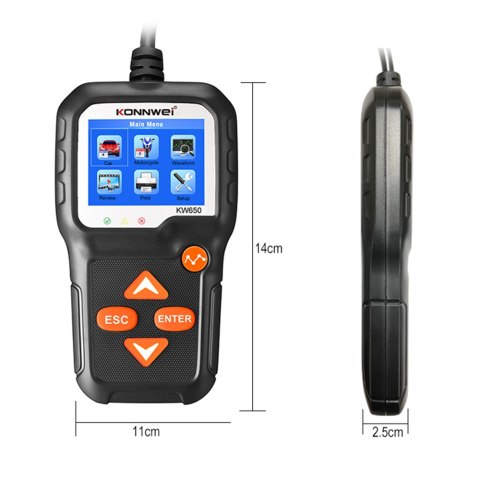 Miernik baterii Konnwei KW650 Miernik baterii Konnwei KW650