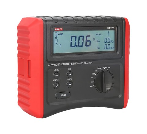 Miernik rezystancji uziemień Uni-T UT572 Miernik rezystancji uziemień Uni-T UT572
