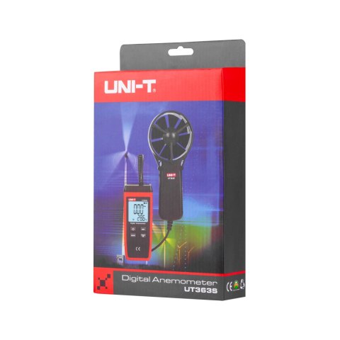 Miernik, wiatromierz Uni-T UT363S Miernik, wiatromierz Uni-T UT363S