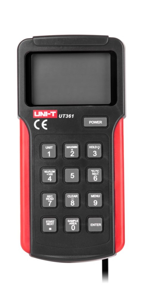 Miernik, wiatromierz z funkcją pomiaru temp. UT361 Miernik, wiatromierz z funkcją pomiaru temp. UT361