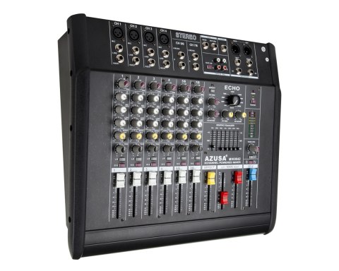 Mikser PMQ-2108+wzm. 2x240W 8 kanałów Mikser PMQ-2108+wzm. 2x240W 8 kanałów