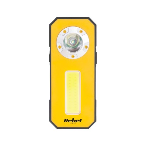 Mini akumulatorowa lampa warsztatowa (3W COB + 3W LED) Mini akumulatorowa lampa warsztatowa (3W COB + 3W LED)