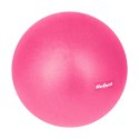 Mini piłka gimnastyczna do pilates rehabilitacyjna 25cm, kolor różowy, REBEL ACTIVE