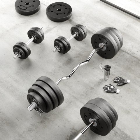 Obciążenie bitumiczne olimpijskie 20kg, otwór 51mm , REBEL ACTIVE Obciążenie bitumiczne olimpijskie 20kg, otwór 51mm , REBEL ACTIVE