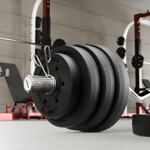 Obciążenie bitumiczne olimpijskie 20kg, otwór 51mm , REBEL ACTIVE Obciążenie bitumiczne olimpijskie 20kg, otwór 51mm , REBEL ACTIVE
