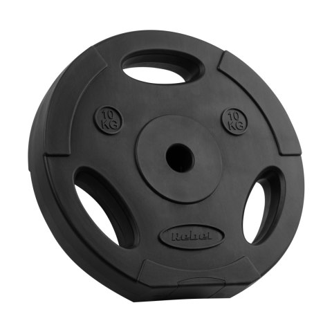 Obciążenie bitumiczne zestaw 2x10kg, otwór 31mm, talerz z uchwytami, REBEL ACTIVE Obciążenie bitumiczne zestaw 2x10kg, otwór 31mm, talerz z uchwytami, REBEL ACTIVE