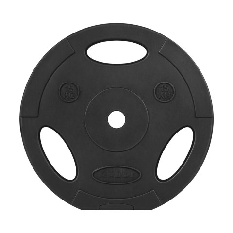 Obciążenie bitumiczne zestaw 2x15kg, otwór 31mm, talerz z uchwytami, REBEL ACTIVE Obciążenie bitumiczne zestaw 2x15kg, otwór 31mm, talerz z uchwytami, REBEL ACTIVE