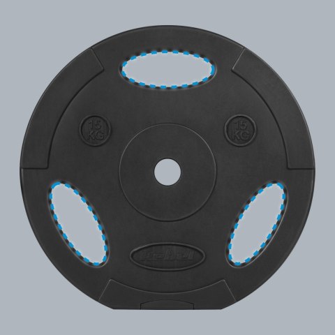 Obciążenie bitumiczne zestaw 2x15kg, otwór 31mm, talerz z uchwytami, REBEL ACTIVE Obciążenie bitumiczne zestaw 2x15kg, otwór 31mm, talerz z uchwytami, REBEL ACTIVE