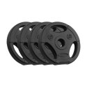 Obciążenie bitumiczne zestaw 4x1.25kg, otwór 31mm, talerz z uchwytami, REBEL ACTIVE