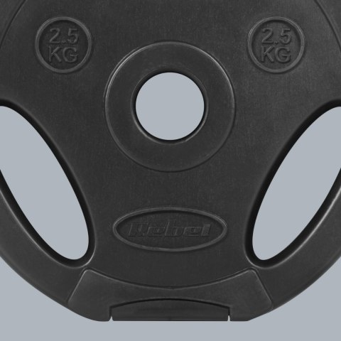 Obciążenie bitumiczne zestaw 4x2.5kg, otwór 31mm, talerz z uchwytami, REBEL ACTIVE Obciążenie bitumiczne zestaw 4x2.5kg, otwór 31mm, talerz z uchwytami, REBEL ACTIVE